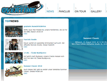 Tablet Screenshot of overtime.at